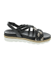 Marco Tozzi Sandale Schwarz