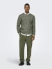 ONLY & SONS Strickpullover in Olive Night