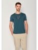 GreenBomb T-Shirt Bike Mikkel in Blauer Stein