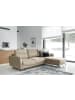 MF Design Sonic Recamiere Rechts in Braunbeige -  (L) 276 x (B) 276 x (H) 100 cm