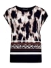 Betty Barclay Blusenshirt mit Aufdruck in Schwarz/Beige