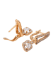 faina Earrings in Rose Gold