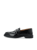 Bianco Lederhalbschuhe in Black