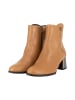 Usha Leder Stiefelette in Kamel