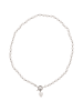 myMo Women Necklace in Silver White