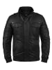 !SOLID Lederjacke in schwarz