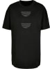 Merchcode Shirt "Ladies Abstract Waves T-Shirt" in Schwarz