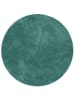 Pergamon Super Soft Kinder Hochflor Teppich Silky Kids Rund in Mintgrün