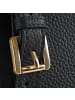 Lazarotti Bologna Leather Crossbody Umhängetasche Leder 25 cm black