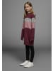 Kidsworld Sweatkleid in bordeaux-rosa