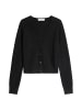 Marc O'Polo Cardigan slim cropped in Schwarz