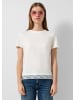QS T-Shirt  in  02D0_creme