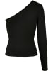 Urban Classics Urban Classics Damen Ladies Asymmetric Longsleeve in black