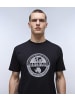 Napapijri T-Shirt "S-Bollo Ss 2" in Schwarz