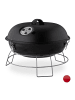 relaxdays Kugelgrill in Schwarz - Ø 36 cm