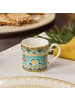 Villeroy & Boch 2er Set Espressotasse mit Untertasse Samarkand Aquamarin 50 ml in bunt