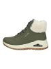 Skechers Stiefelette in Olive