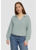 QS Strickpullover in 7217_salbeigrün