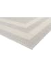 Peyer-Syntex 1 Teppich Terrace Bordüre Kiesel-h-grau 120/170 cm in grau