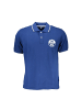 North Sails Blaues Baumwoll-Polohemd