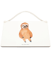 Mr. & Mrs. Panda Deko Schild Faultier Zufrieden ohne Spruch in Transparent
