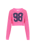 myMo Women Sweater in pink navy