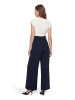 Betty Barclay Jumpsuit mit Eingrifftaschen in Patch Dark Blue/Cream