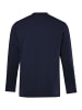 Men Plus Poloshirt in navy blau