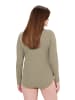 Ulla Popken Langarmshirt in stein grau