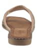 Aniston SHOES Pantolette in naturfarben