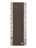 Marc O'Polo Gewebter Wollschal in Stone Brown Melange