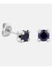 Diamant L'éternel Ohrringe aus 375 Weißgold mit Saphir