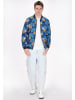 MO Men Jacket in orange multicolor