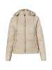 faina Damen Leichte Steppjacke in Hellbeige