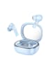 Wisam® EQ6 TWS Bluetooth Kopfhörer kabellos In-Ear Blau
