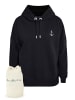 DreiMaster Maritim Kapuzenpullover + Shopping Bag - Set in Schwarz