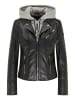 Bruno Banani Lederjacke BROWN in Schwarz