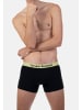 Bruno Banani Retro Short / Pant Flowing in Gelb / Schwarz