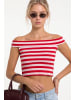 Alexa Dash Blouse in Rot