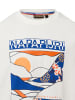 Napapijri T-Shirt Valdor in ecru mehrfarbig