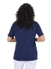 Ulla Popken Poloshirt in tintenblau