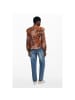 Desigual Orange Viskose Damen Hemd