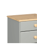 ebuy24 Nachttisch Nilon 2er-Set Grau 44 x 40 cm