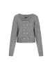 DreiMaster Women Cardigan in grey melange