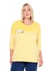 Ulla Popken Langarmshirt in sonnengelb