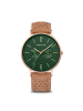 Bering Armbanduhr Classic  Silber in olive