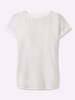 Sieh an! Schlupfbluse in weiß