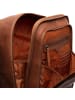 The Chesterfield Brand Wax Pull Up Business-Rucksack Leder 39 cm Laptopfach in cognac