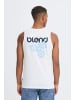 BLEND Rundhalsshirt BHFlok in Weiß