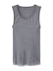 Calida Tank-Top in platin melé_